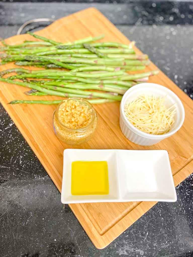 Recipe for baked asparagus